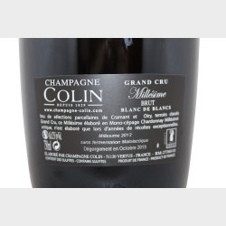 BLANC DE BLANCS CHAMPAGNE GRAND CRU 2012 COLIN