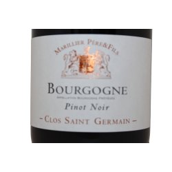 BOURGOGNE PINOT NOIR CLOS SAINT GERMAIN DOMAINE MARILLIER